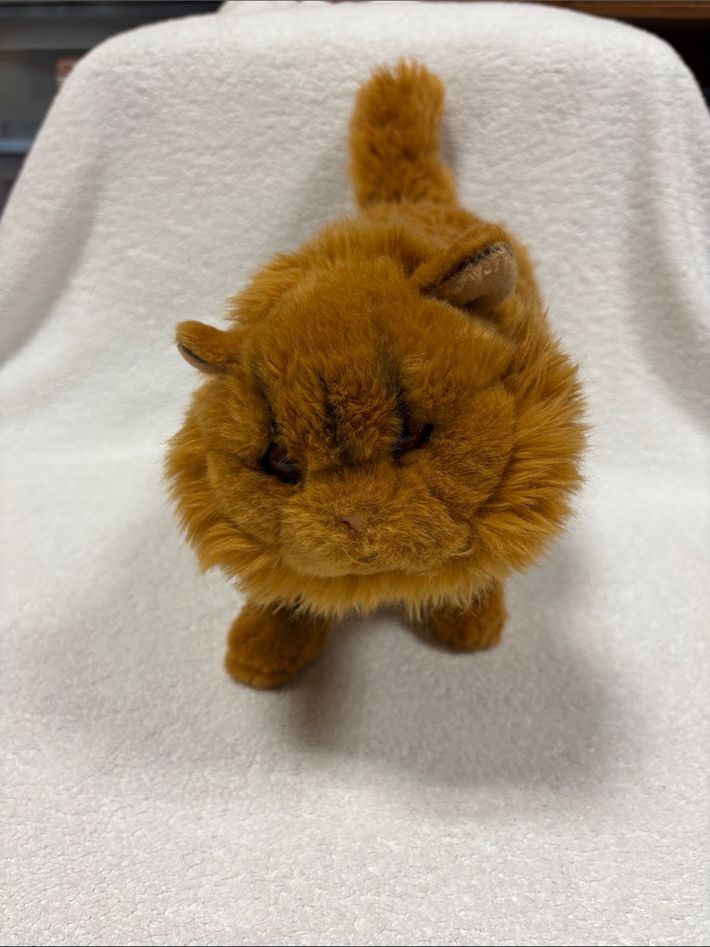 Harry Potter CROOKSHANK 18" Stuffed Plush Hermione Cat Universal Wizarding World